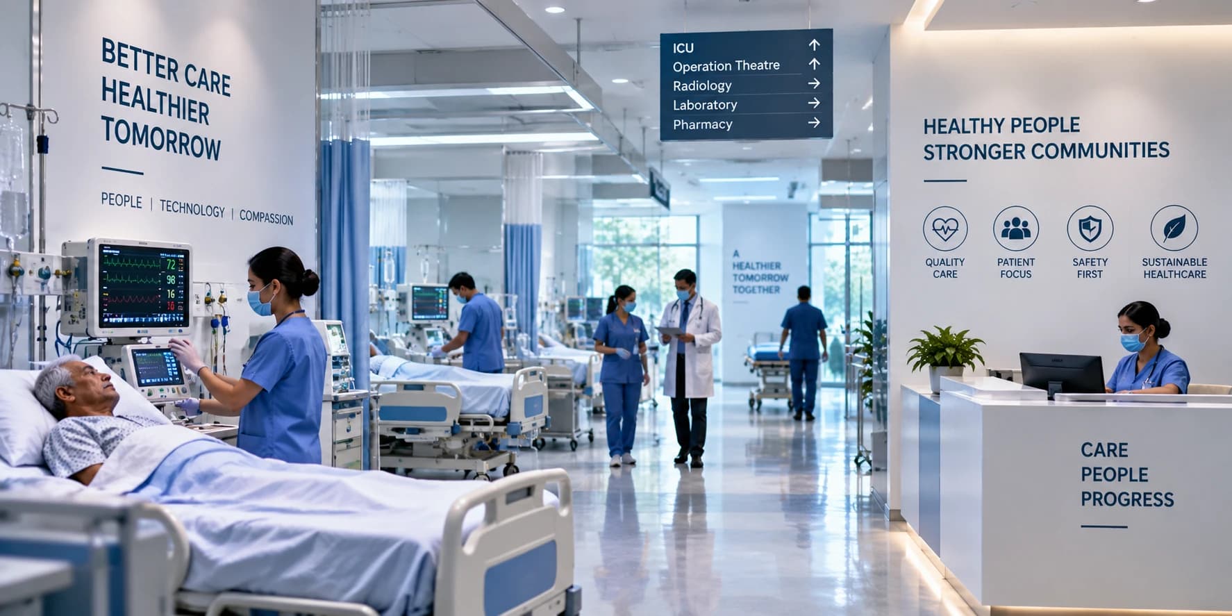 Hospital electrical infrastructure and power protection systems