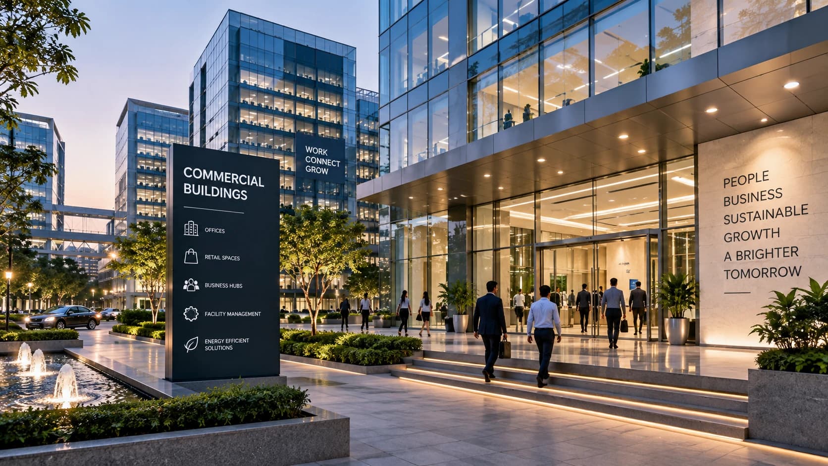 Commercial building electrical systems and power management equipment